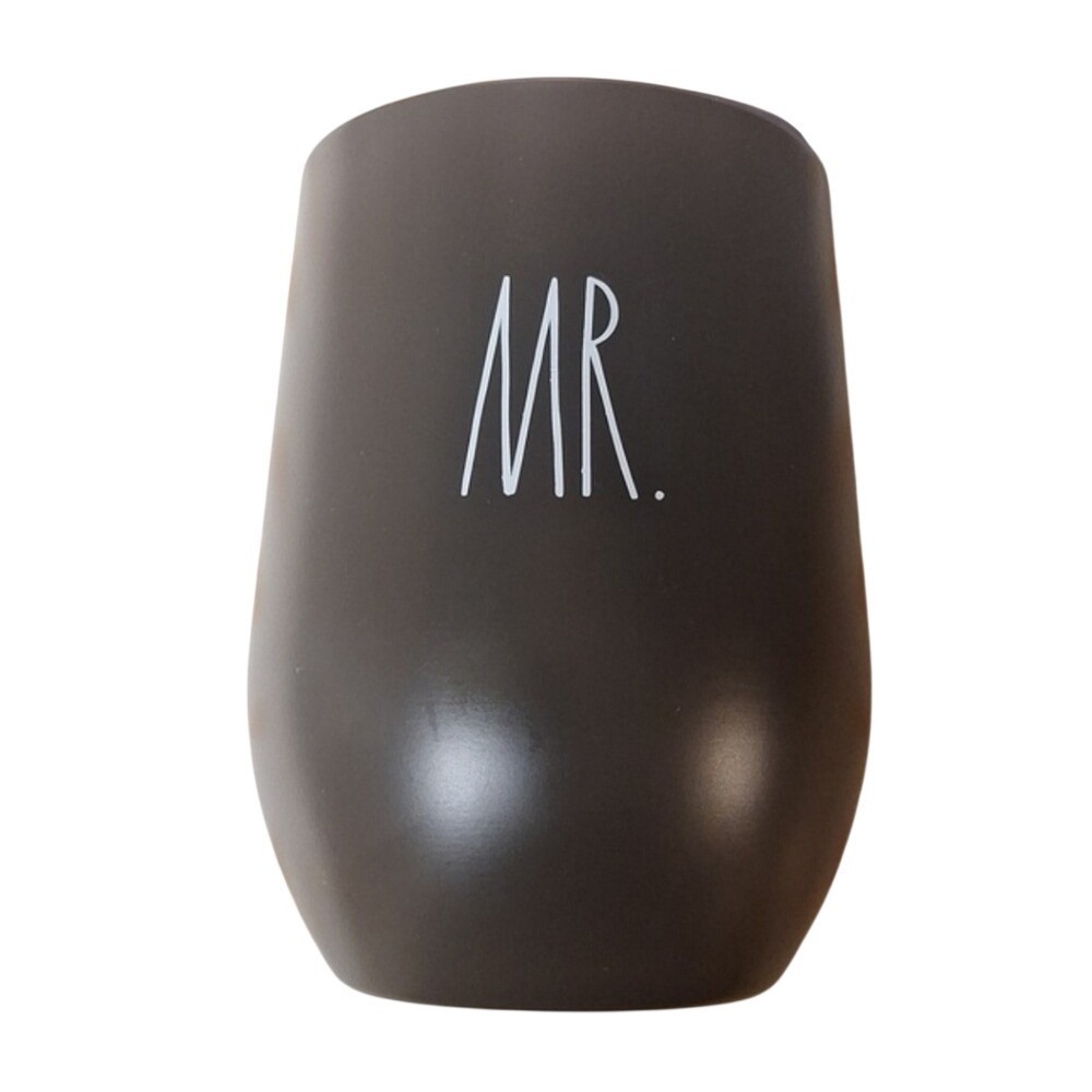 Rae‎ Dunn MR. Stemless Wine Tumbler with Lid